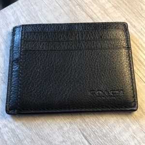 Coach card holder